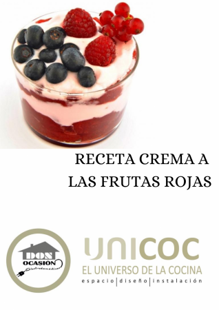 CREMA A LA FRUTAS ROJAS